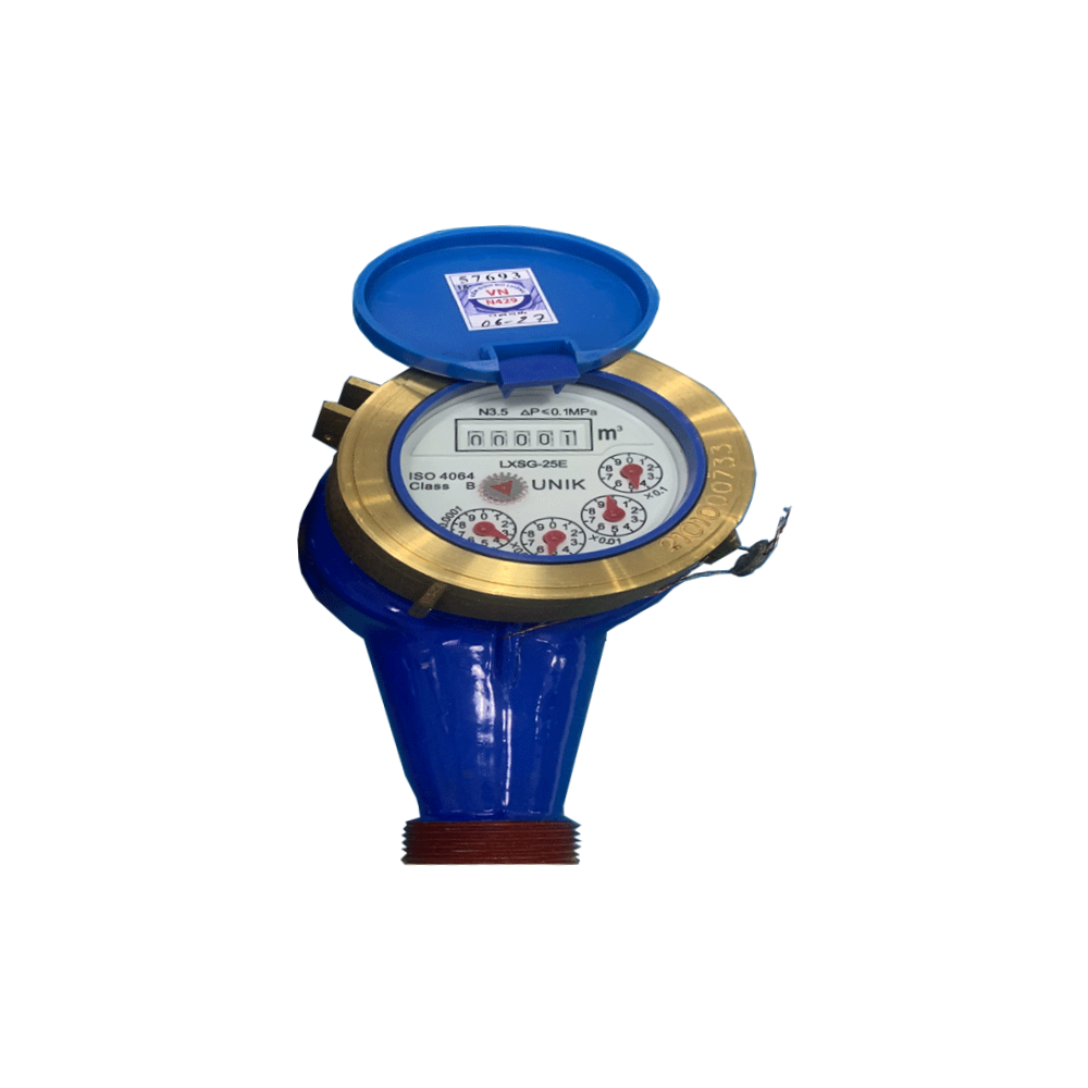 Đồng Hồ Đo Nước Nối Ren UNIK - Hàng Chính Hãng Taiwan Đồng Hồ Đo Nước Nối Ren UNIK - Hàng Chính Hãng Taiwan