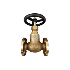 Van cầu đồng mặt bích JIS 5K