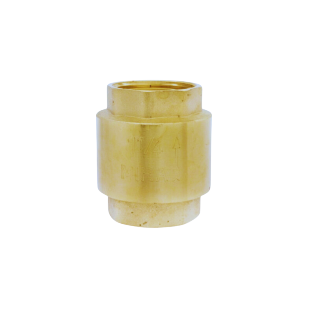 Van Một Chiều Đồng Lò Xo Nêm Đồng MIHA - PN16 Van Một Chiều Đồng Lò Xo Nêm Đồng MIHA - PN16