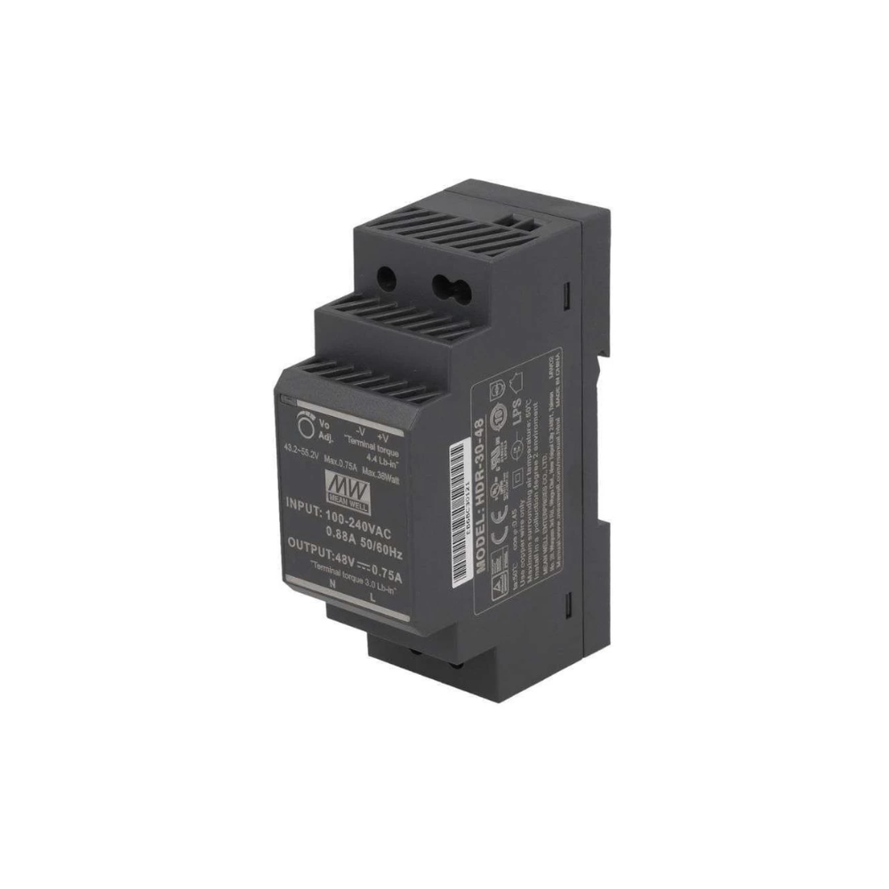 Nguồn Meanwell HDR-30-48 (30W 48V 0.75A) Nguồn Meanwell HDR-30-48 (30W 48V 0.75A)