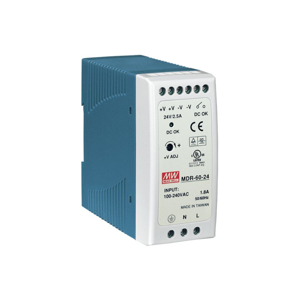 Nguồn Meanwell MDR-60-24 (60W 24V 2.5A) Nguồn Meanwell MDR-60-24 (60W 24V 2.5A)