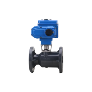 Van Bi Nhựa Mặt Bích Điều Khiển Điện PRPP