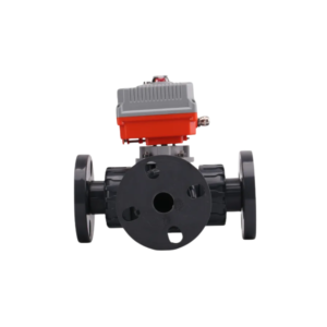 Van Bi Mặt Bích UPVC Điều Khiển Điện Micro Q944