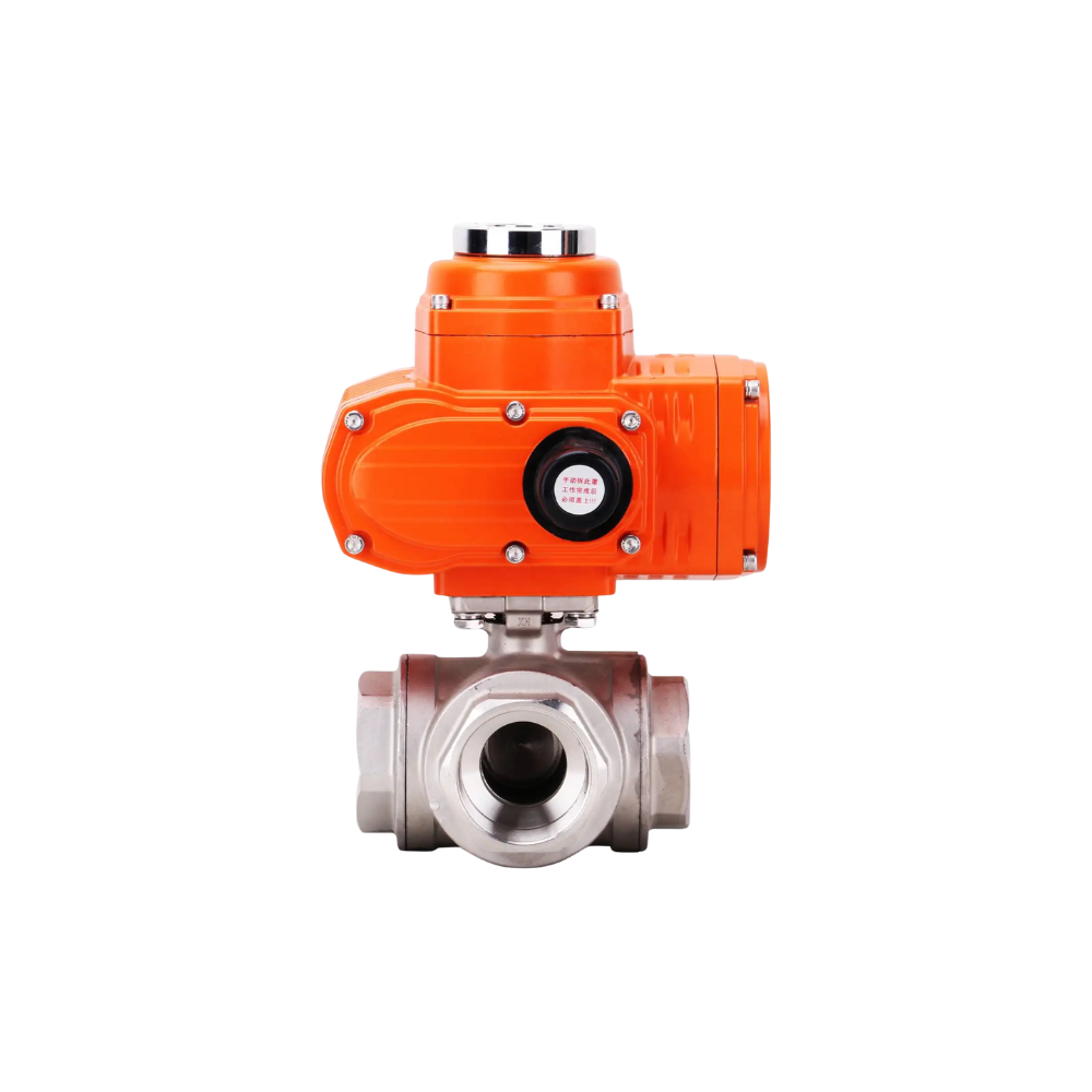 Van Bi 3 Mảnh Nối Ren Điều Khiển Điện Q915F/4F-16P Van Bi 3 Mảnh Nối Ren Điều Khiển Điện Q915F/4F-16P