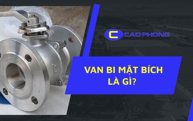 Nếu bạn đang thắc mắc van bi mặt bích là gì, hình ảnh này sẽ cho bạn câu trả lời trực quan