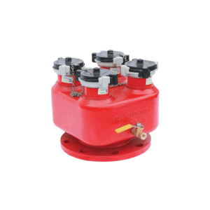 Họng tiếp nước chữa cháy bốn cửa Tomoken đảm bảo hiệu quả cứu hỏa nhanh chóng