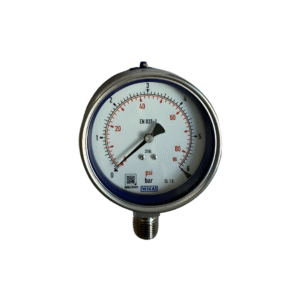 Đồng hồ đo áp suất WIKA 232.50.100 bottom 0 6bar psi đáp ứng tiêu chuẩn công nghiệp