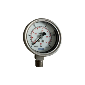 Hiệu suất ổn định cùng Đồng hồ đo áp suất WIKA 232.50.63 bottom 0 25 bar psi