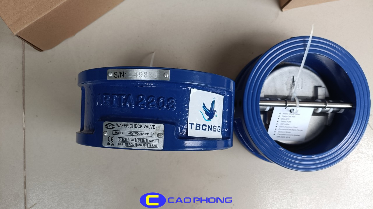 Van một chiều cánh bướm gang ARV-WDU420211 Arita thiết kế chắc chắn và thẩm mỹ