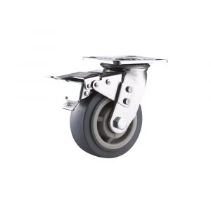 Bánh xe đẩy nhựa TPR CP071 khóa kép