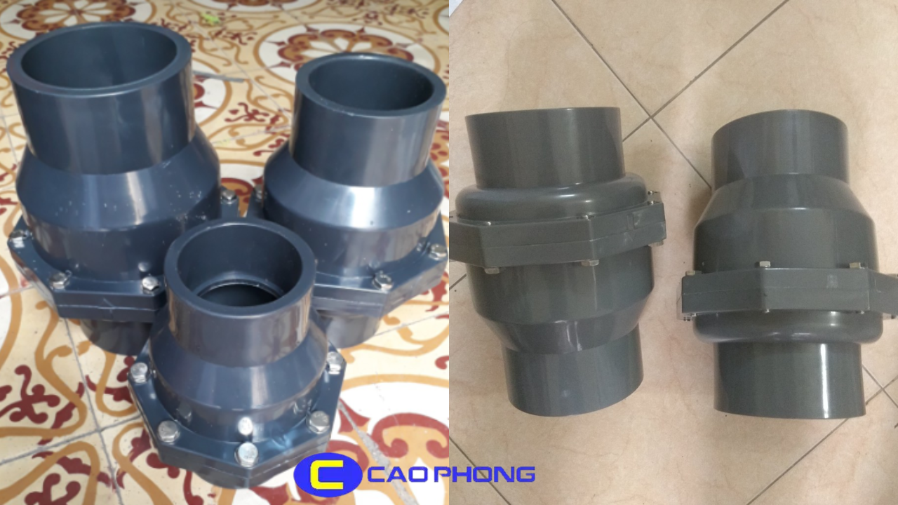 Van một chiều lá lật FINMAX thích hợp cho hệ thống nước sinh hoạt