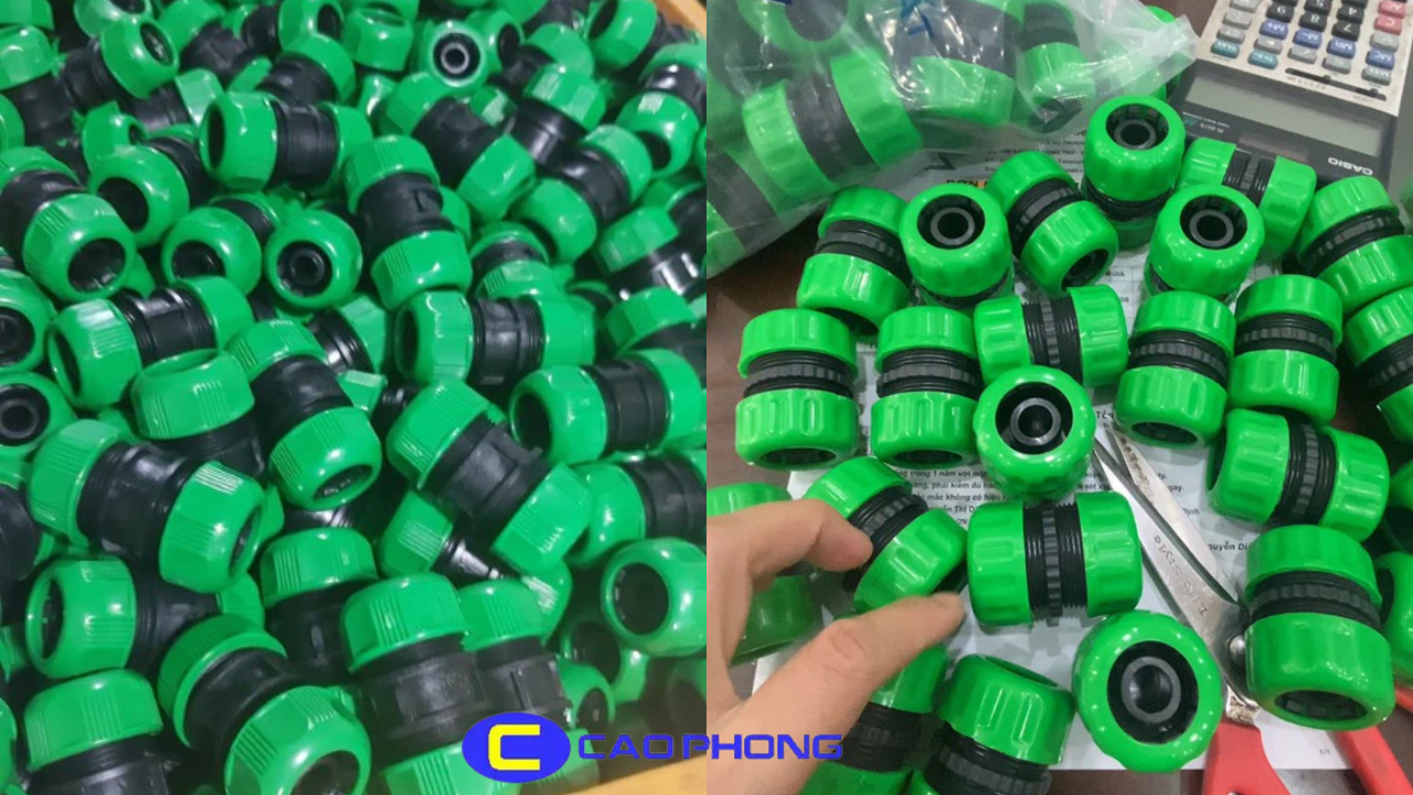 Khớp nối nhanh ống mềm nhựa cao cấp, chống rò rỉ hiệu quả, dùng ngoài trời bền bỉ