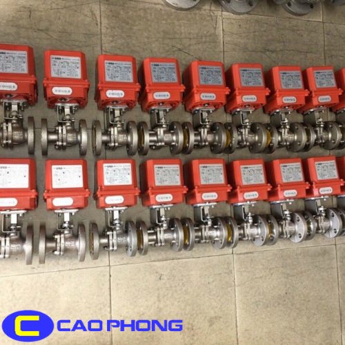 Van bi điều khiển điện phù hợp cho mọi hệ thống nước, khí, hơi