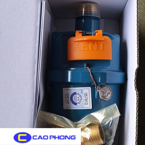 Lắp đặt đồng hồ nước Kent DN15 nhanh chóng nhờ thiết kế ren chuẩn