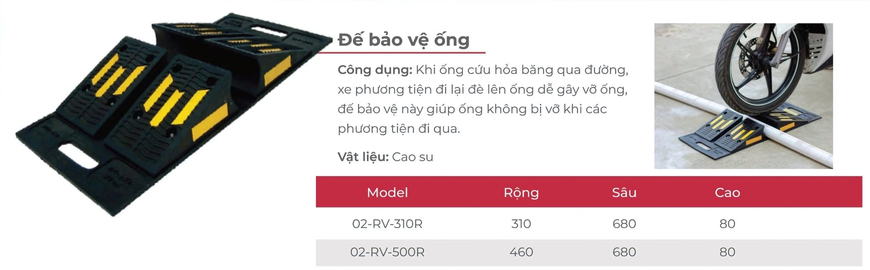 Cataloge của sản phẩm đế bảo vệ ống