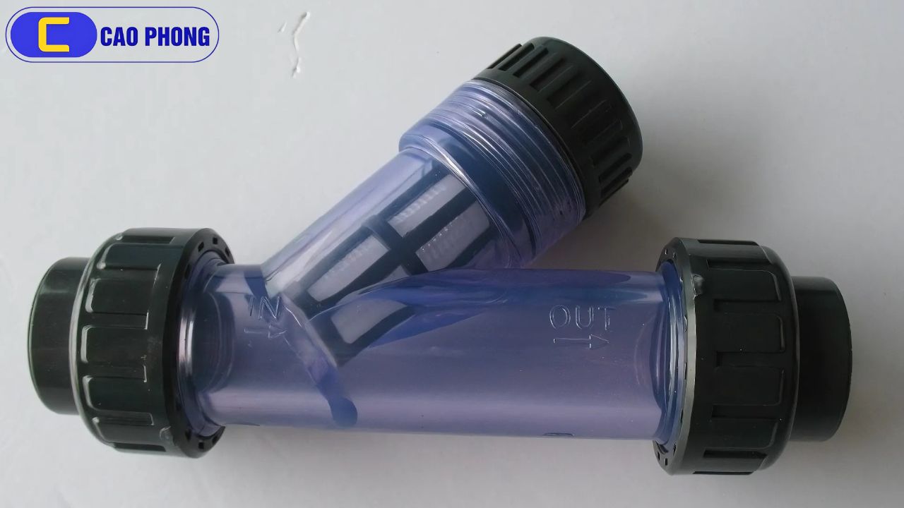 Giải pháp lọc cặn hiệu quả cho hệ thống nước với lọc Y nhựa chất lượng từ FINMAX.