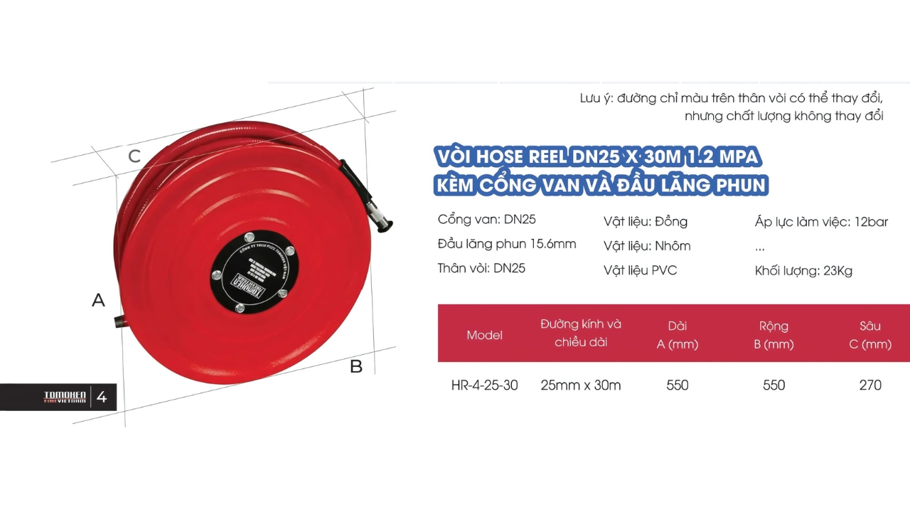 Cataloge của sản phẩm vòi Hose Reel