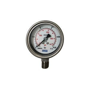 Đồng hồ đo áp suất WIKA 232.50.63 bottom 0 – 250 bar/ psi