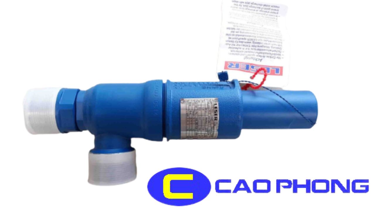 Van an toàn LESER 4373.2602 có độ bền cơ học cao, ít bảo trì