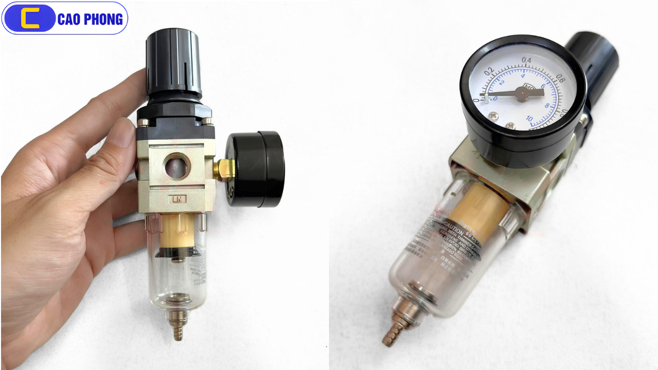 Lọc tách nước khí nén AW giúp hệ thống vận hành sạch và ổn định