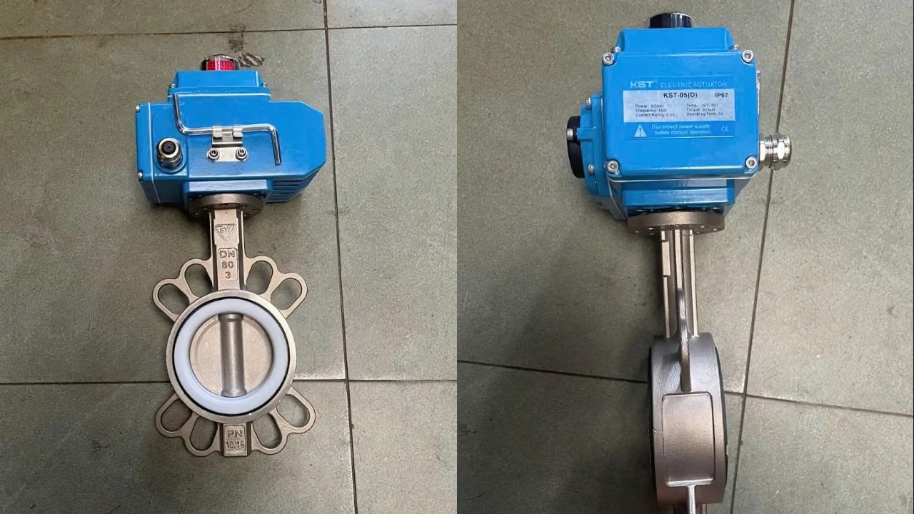 Van Bướm Điều Khiển Điện Samwoo 220 VAC ứng dụng trong hệ thống tiết kiệm năng lượng và tối ưu vận hành