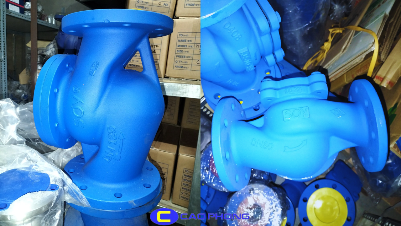 Thiết kế dạng chữ ngã giúp Van 1 Chiều Chữ Ngã SOY TURKEY điều hướng dòng chảy hiệu quả