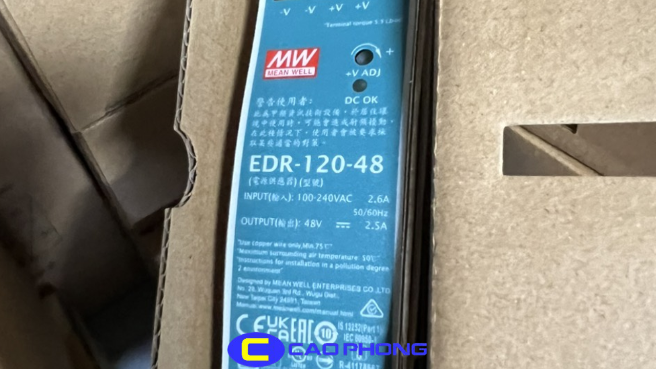 nguon-meanwell-edr-120-48