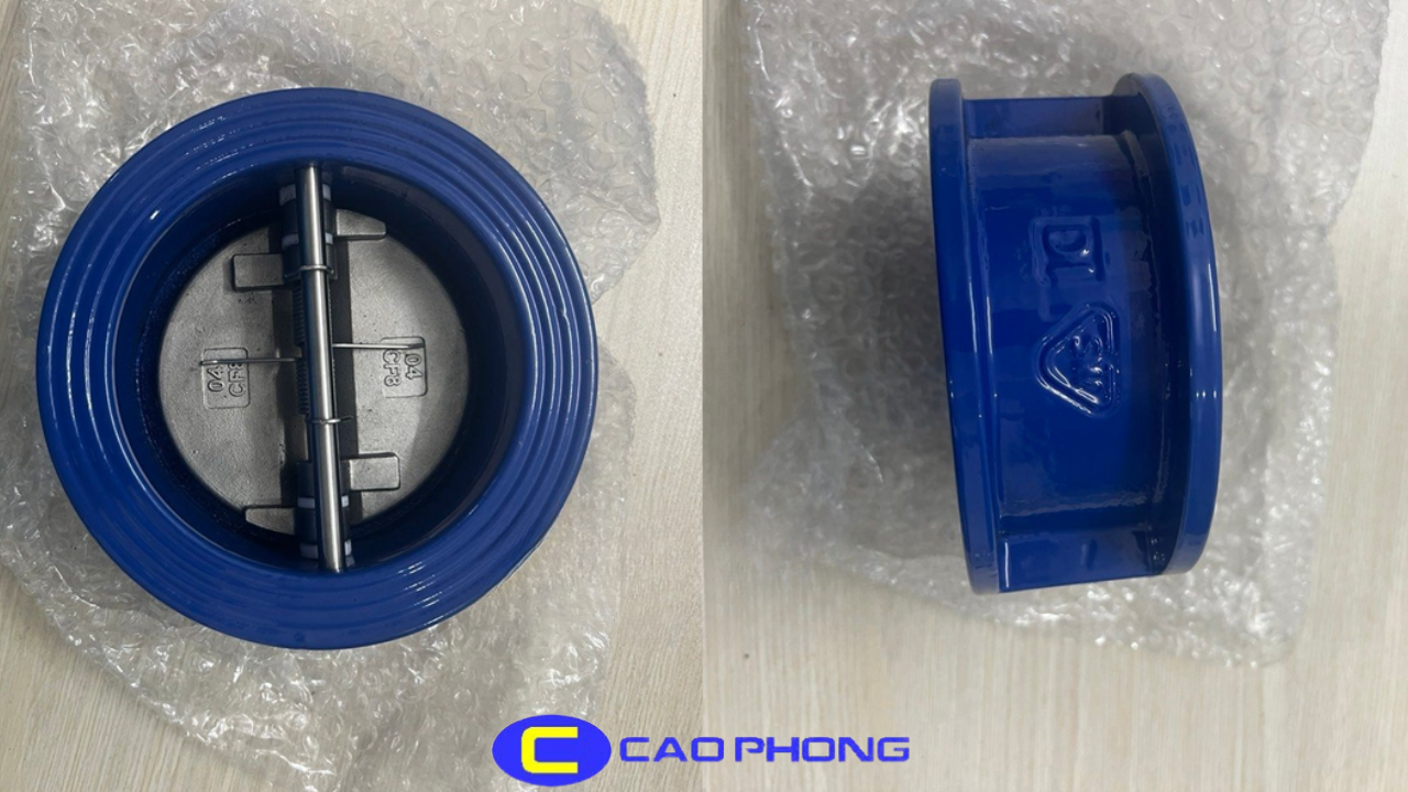 Van một chiều cánh bướm gang Samwoo sử dụng trong nước sạch và HVAC