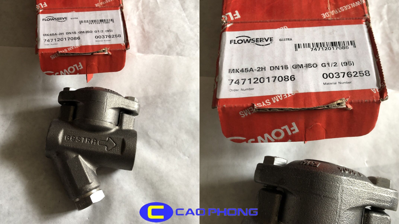 Bẫy hơi MK 45 kết nối ren, nhỏ gọn, xả nước ngưng nhanh