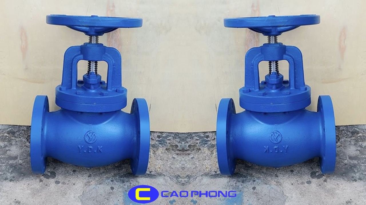 Van cầu gang JIS 10K Y.D.K thiết kế chắc chắn, vận hành bền bỉ