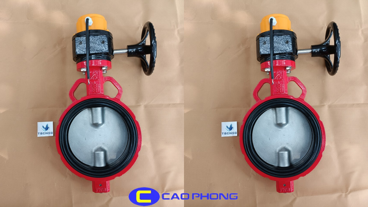 Van bướm tín hiệu điện Shinyi có công tắc hành trình phản hồi trạng thái