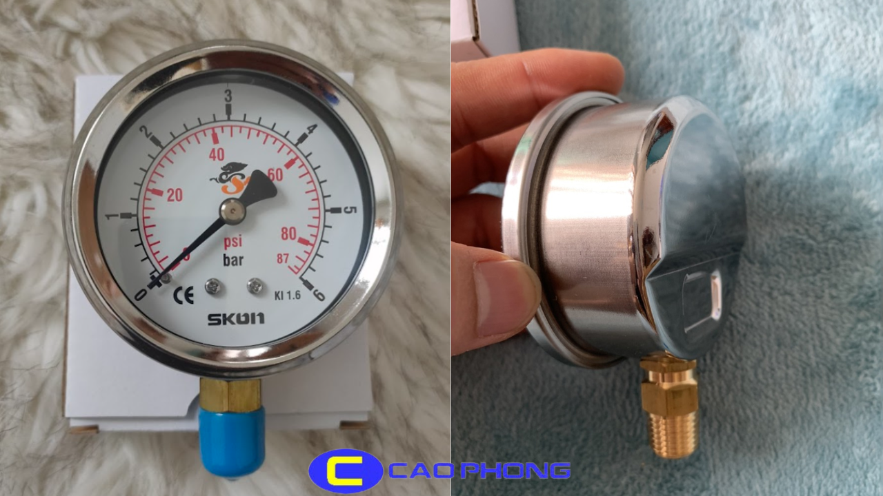 Hình ảnh thực tế đồng hồ SKON Model 321-21 tại kho hàng Cao Phong