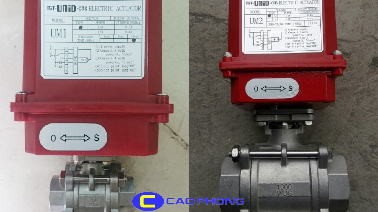 Tối ưu hóa hệ thống với van bi điều khiển điện UNID chất lượng cao