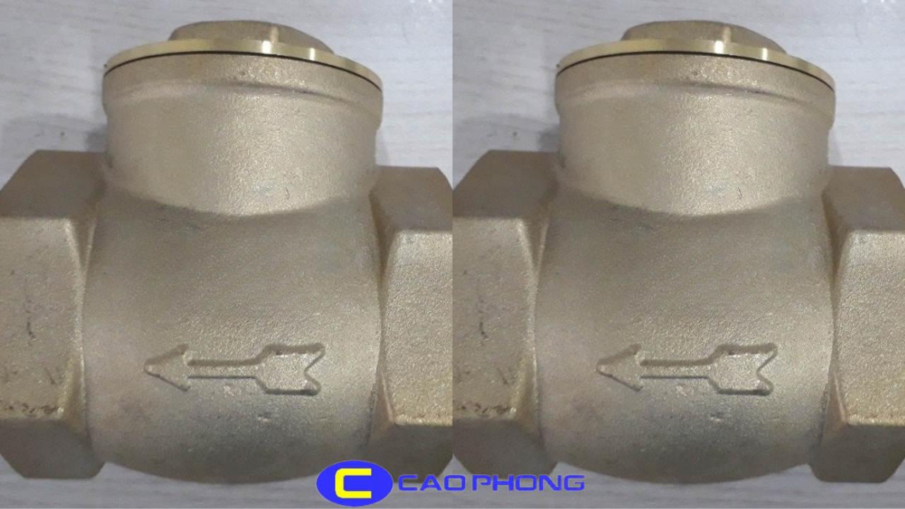 Van 1 Chiều Lá Lật ARITA Bằng Đồng ARV-1003SE giúp ngăn dòng nước chảy ngược hiệu quả