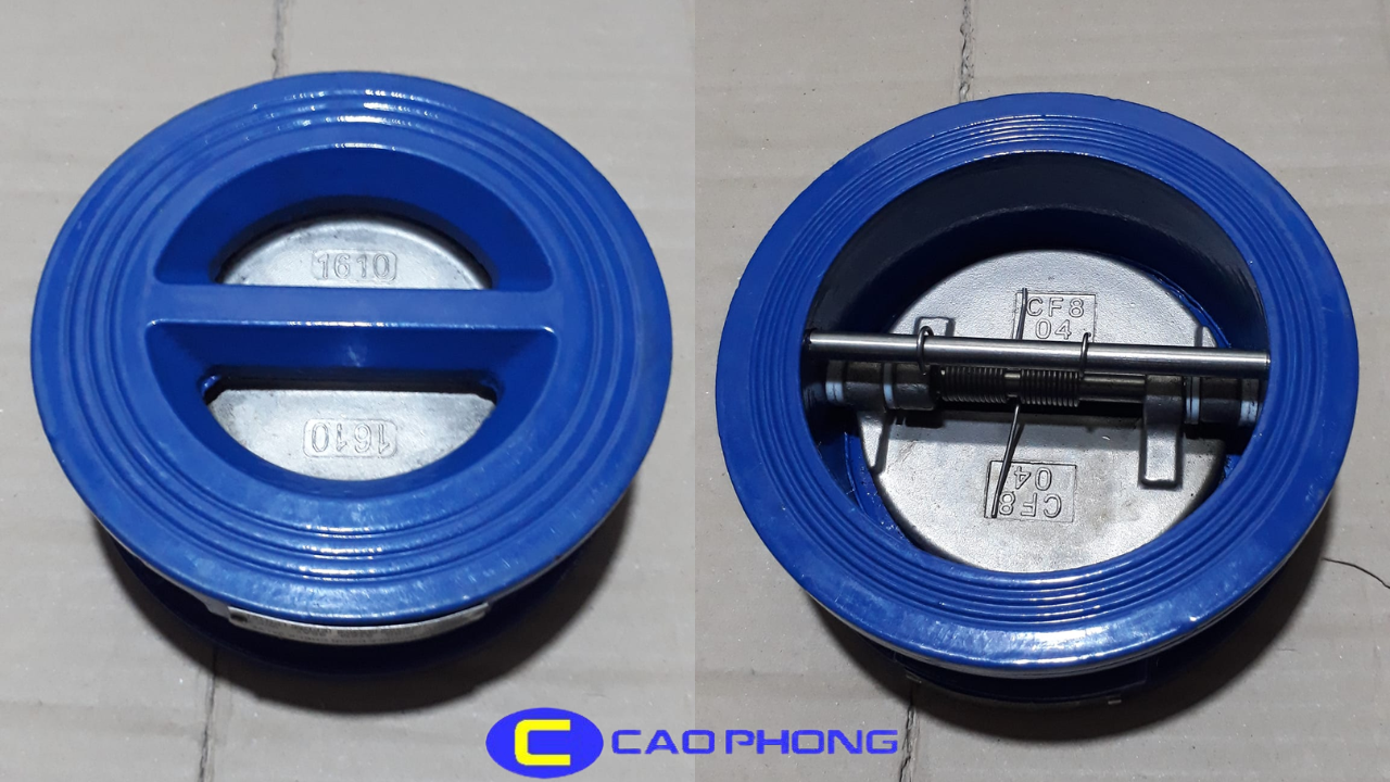 Van 1 Chiều Cánh Bướm DHC Hàn Quốc giúp ngăn dòng chảy ngược trong hệ thống nước