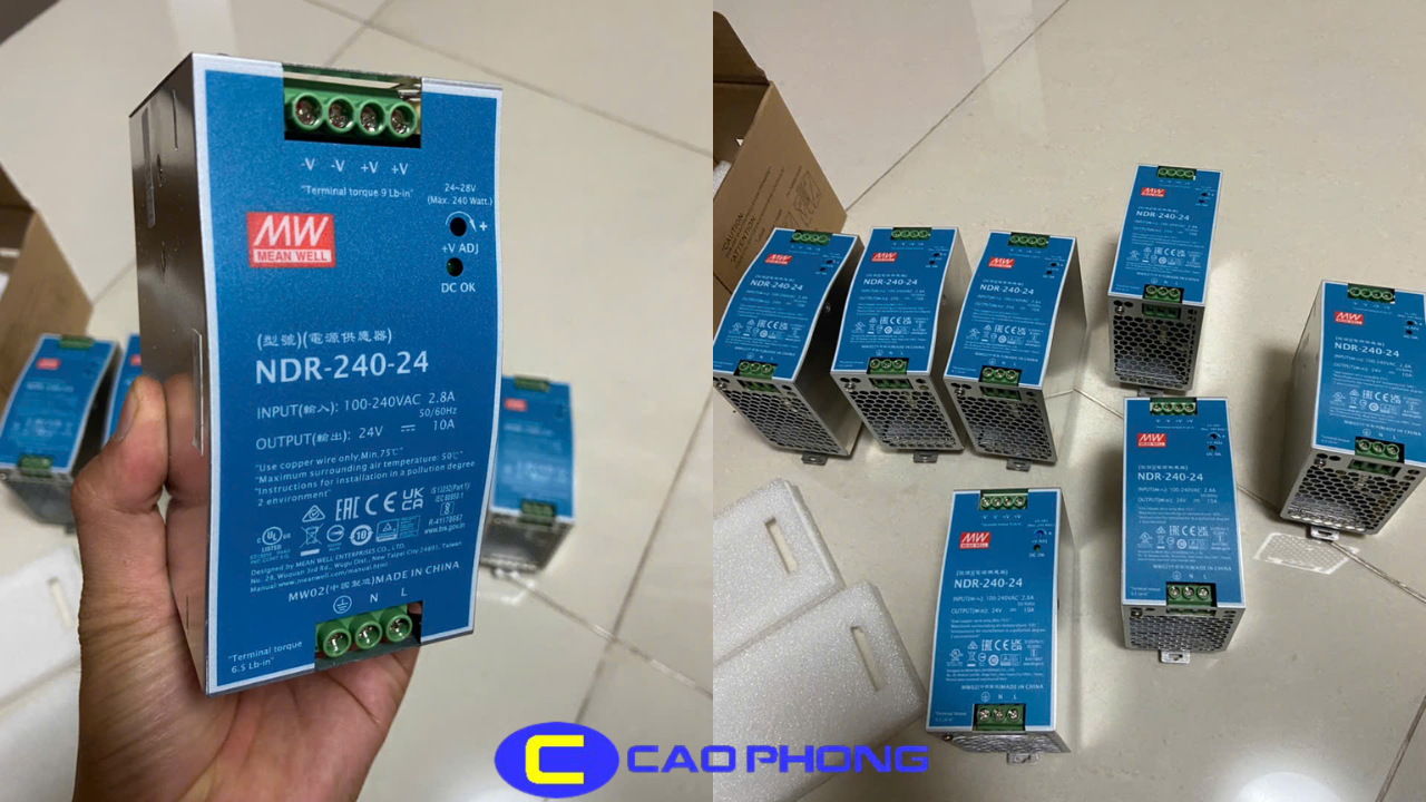 nguon-meanwell-ndr-240-24