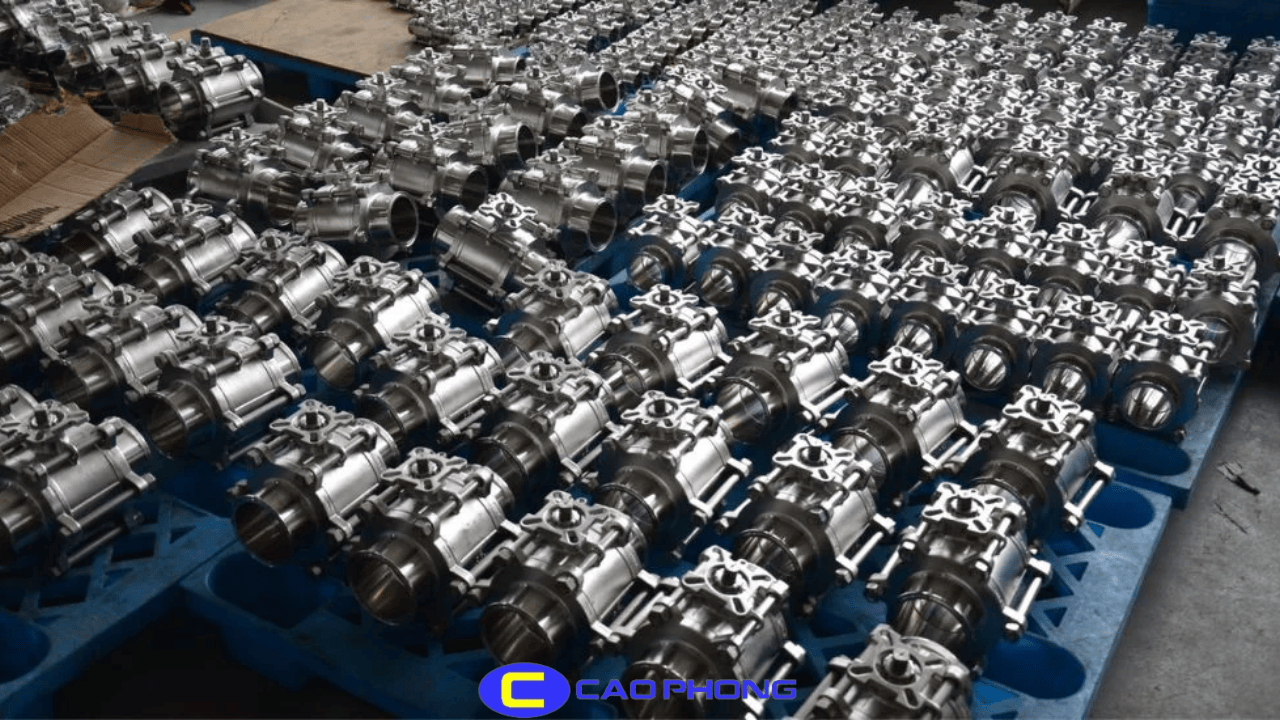 Van Bi Tay Gạt ARV-100SW-3PC – ARITA với kết nối hàn lồng chắc chắn