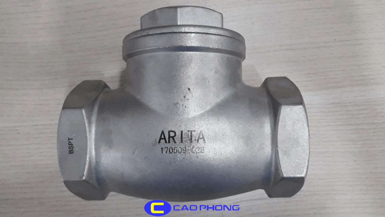 Van inox ARITA SC-S-200 phù hợp hệ thống thực phẩm và hóa chất nhẹ