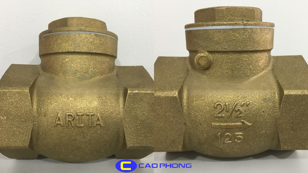 Van một chiều đồng lá lật BRSC-S-125 – Arita nhỏ gọn và tiện dụng