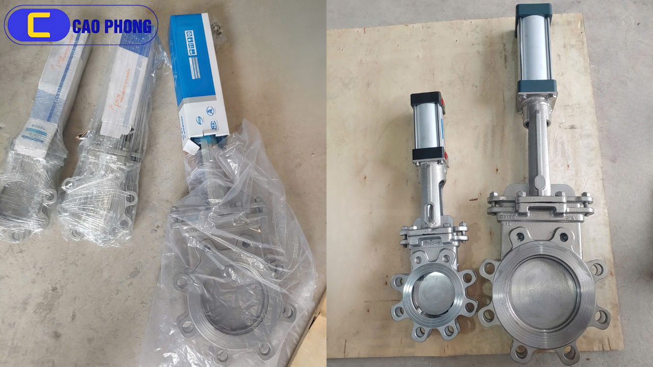 Van Dao Inox Điều Khiển Khí Nén SAMWOO lựa chọn thông minh cho các ứng dụng kiểm soát dòng chảy