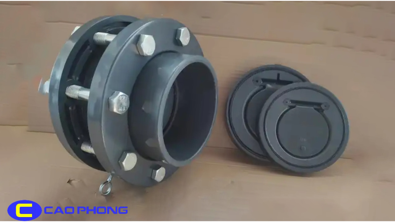 Van một chiều dạng đĩa Finmax nhựa PVC phù hợp với hệ thống nước sạch