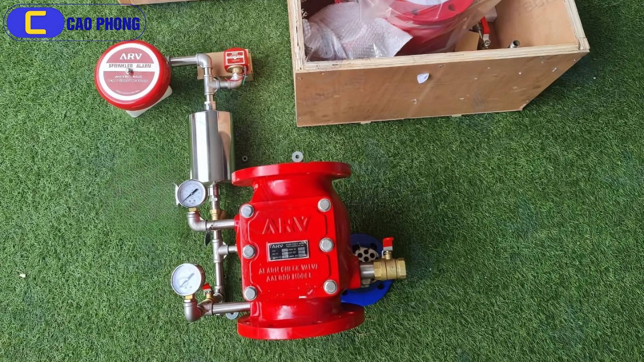 Hiệu quả cảnh báo nhanh chóng và ổn định cùng van báo động ARV Model AAL800