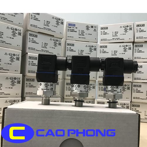 Cảm biến áp suất WIKA A10 hàng sẵn kho tại Cao Phong phục vụ nhanh