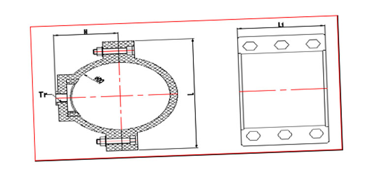 Đai khởi thủy PVC lắp nhanh tại các điểm cao để xử lý không khí và xả khí