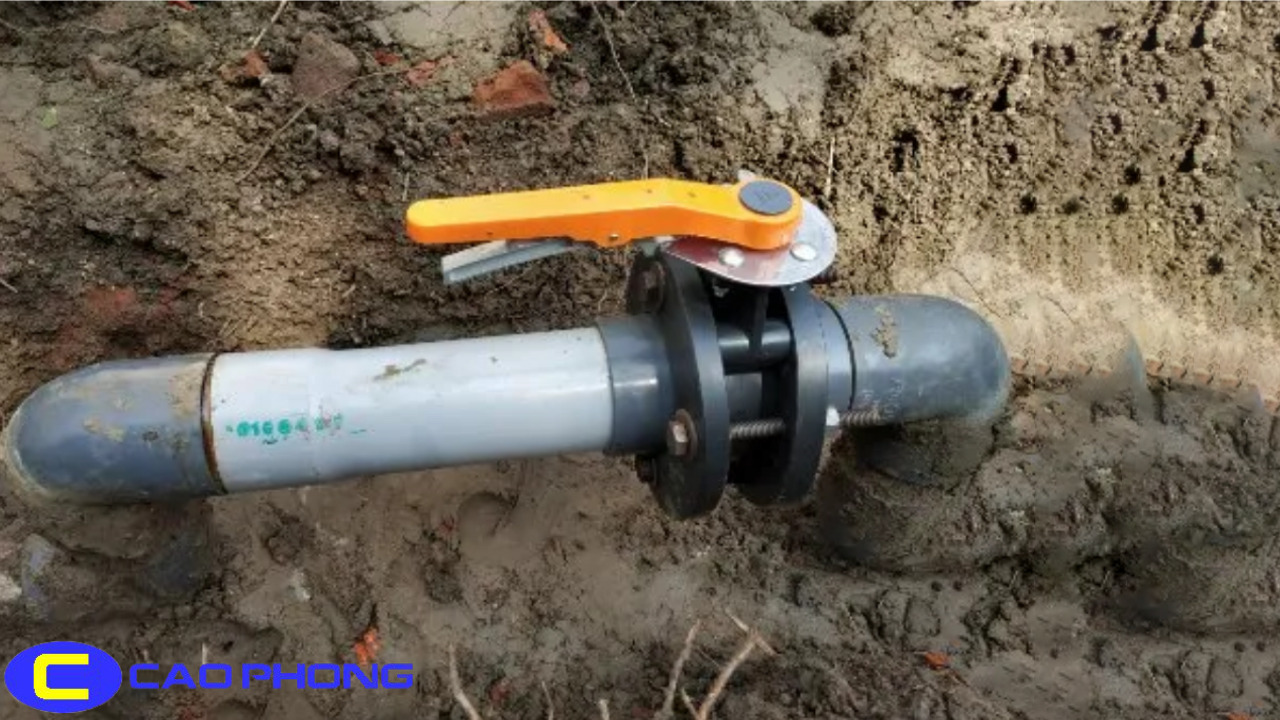 Van bướm nhựa tay gạt PVC FINMAX phù hợp cho hệ thống nước và hóa chất ăn mòn