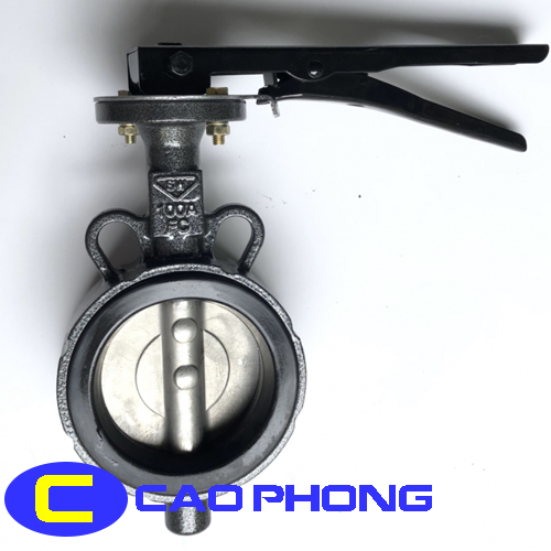 Van bướm gang Samwoo tay gạt phù hợp hệ thống nước sạch và nước thải