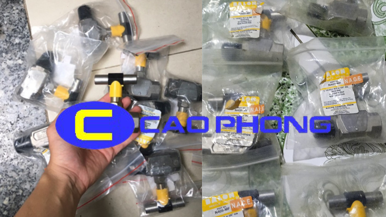 Van kim Balon thiết kế nhỏ gọn, điều tiết mượt.